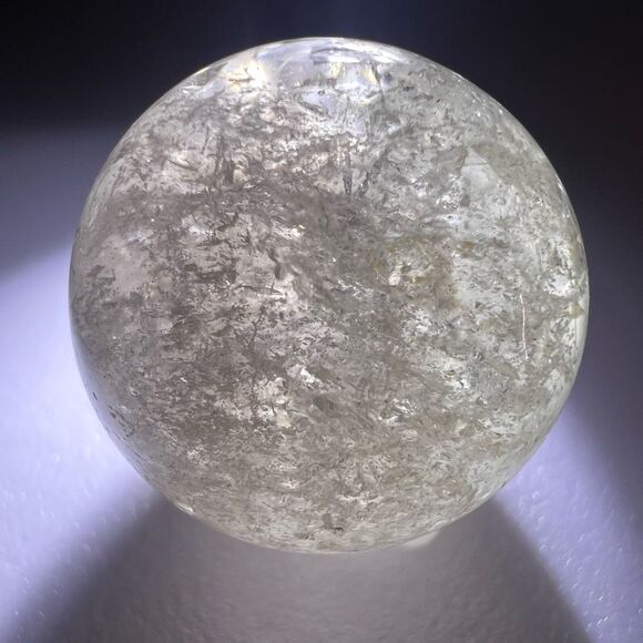 Crackle Quartz Marble Sphere (#1)‎ - Picture 5 of 8